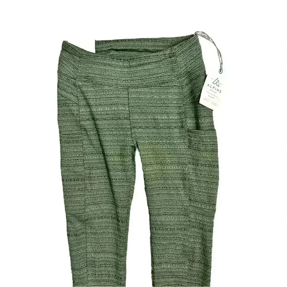 NWT Alpine Design Aurora Glow Tight Mossy Green XS - Picture 2 of 6